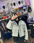 Jacket Cncpt Crop Grey