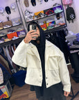 Jacket Cncpt Crop White