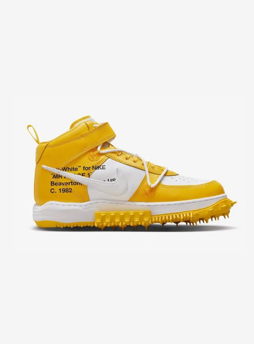 NIKE AIR FORCE 1 MID SP OFF WHITE VARSITY MAIZE